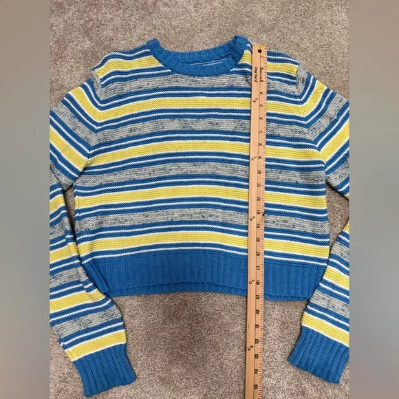 ROSIE ASSOULIN Striped Knit Cotton Jumper - size Large - Pristine Condition - Picture 8 of 16